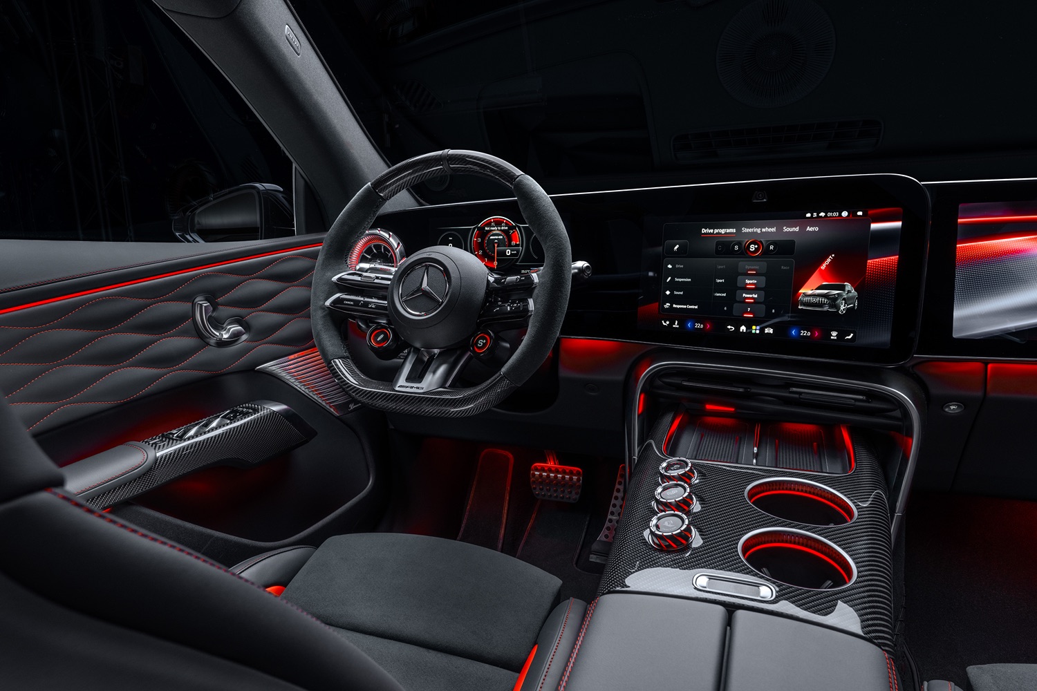 Mercedes-AMG GT SUV interior