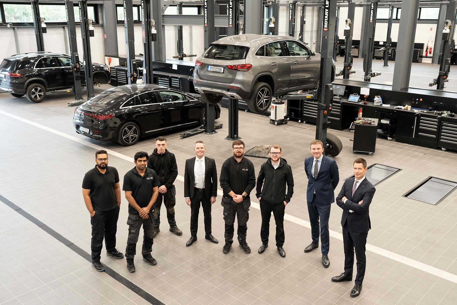 New Mercedes-Benz North Dublin Showroom Ireland