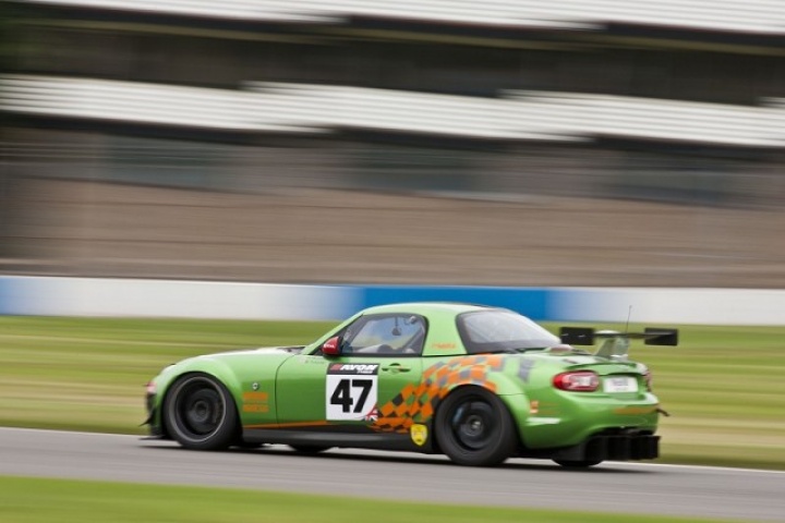 Mazda MX-5 GT4 race car Mazda MX-5 GT4 race car