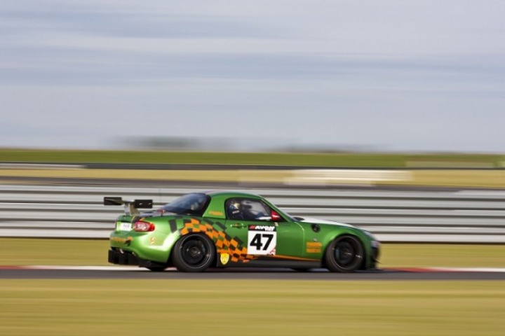 Mazda MX-5 GT4 race car Mazda MX-5 GT4 race car