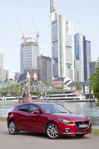 Mazda 3 hatchback (pre-production)