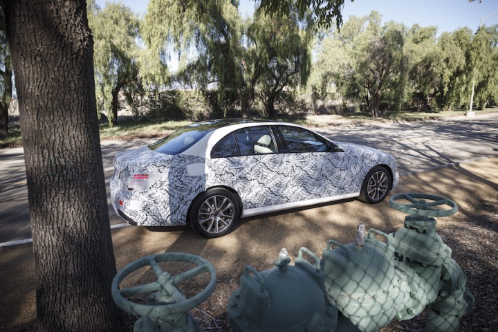 Mercedes-Benz E-Class prototype