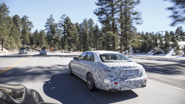 Mercedes-Benz E-Class prototype