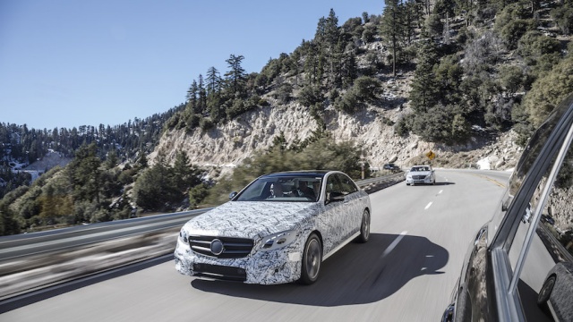 Mercedes-Benz E-Class prototype