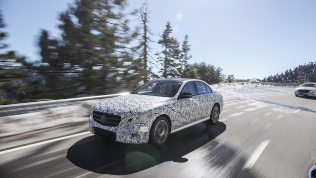 Mercedes-Benz E-Class prototype