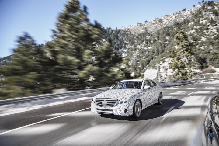 Mercedes-Benz E-Class prototype