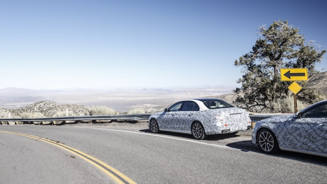 Mercedes-Benz E-Class prototype