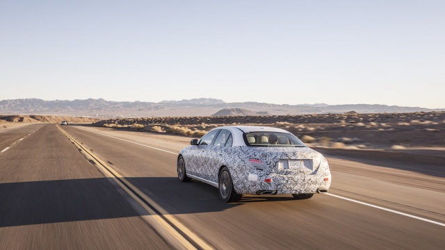 Mercedes-Benz E-Class prototype