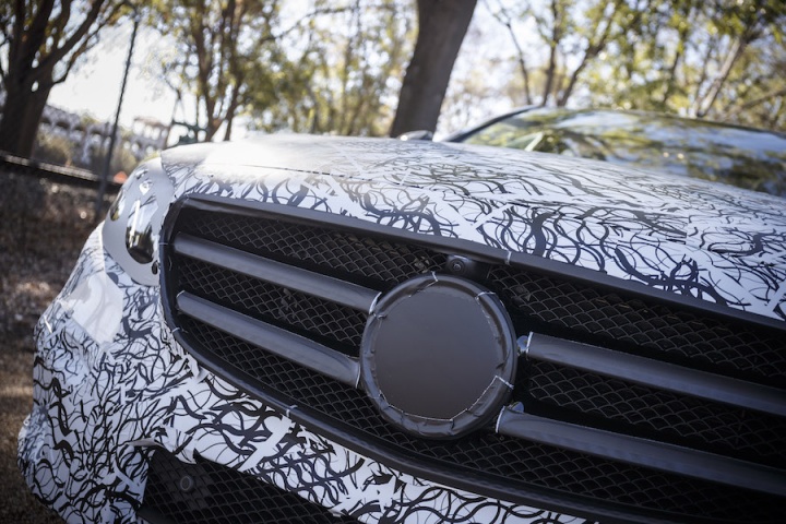 Mercedes-Benz E-Class prototype