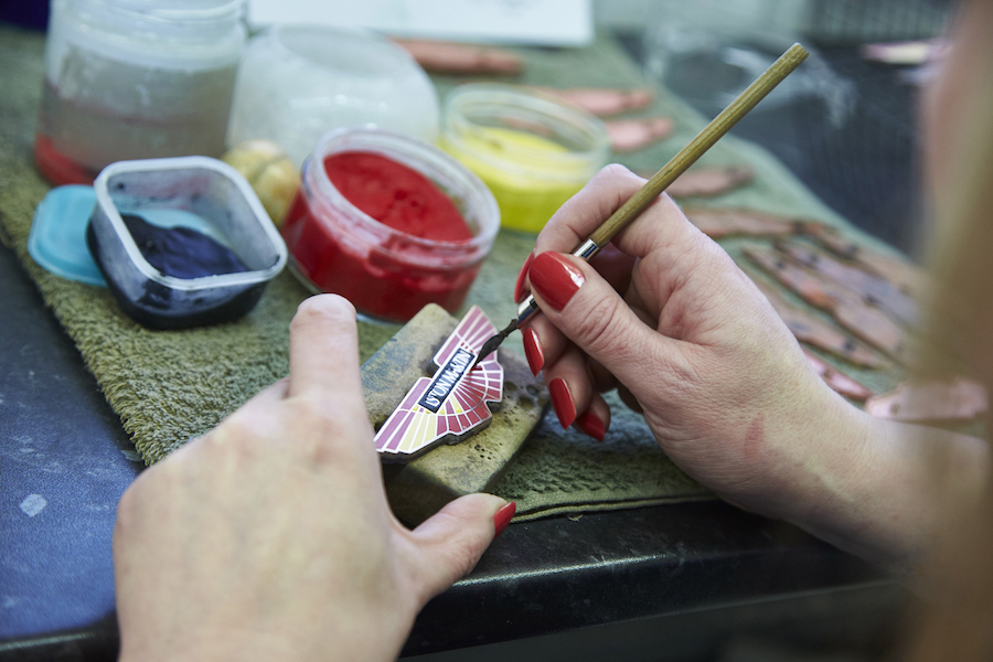 Aston Martins fly multiple national flags