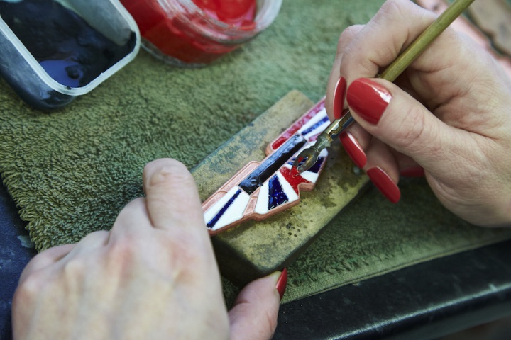 Aston Martins fly multiple national flags