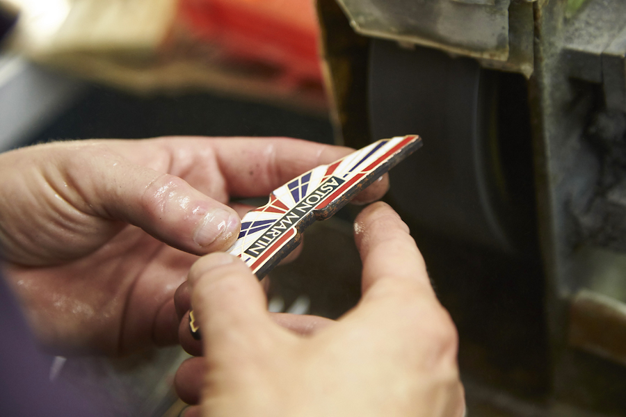 Aston Martins fly multiple national flags