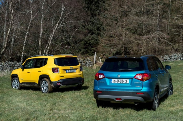 SUV twin test: Jeep Renegade vs. Suzuki Vitara