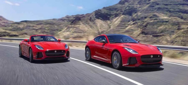 Jaguar announces updated F-Type range