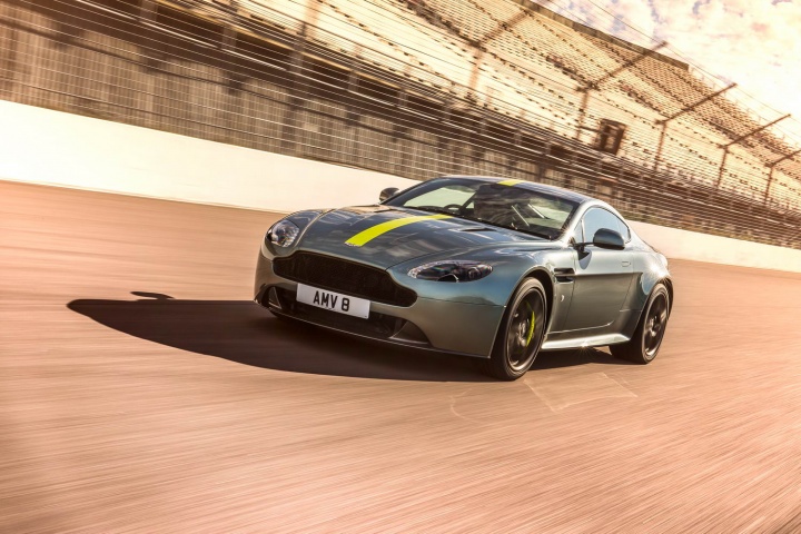 Aston Vantage AMR races ahead