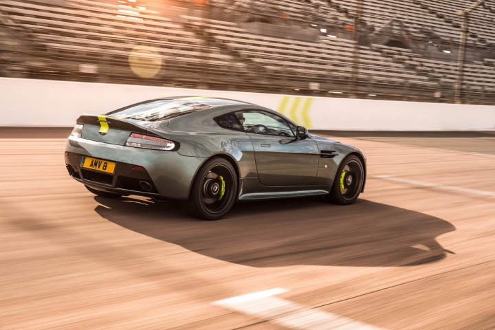 Aston Vantage AMR races ahead