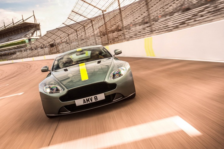 Aston Vantage AMR races ahead