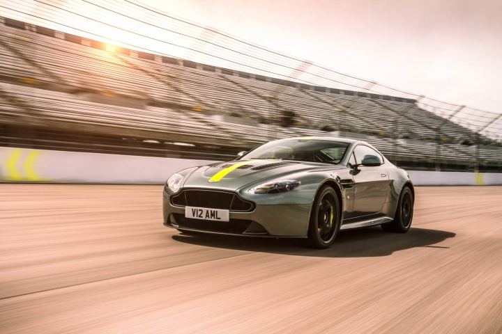Aston Vantage AMR races ahead