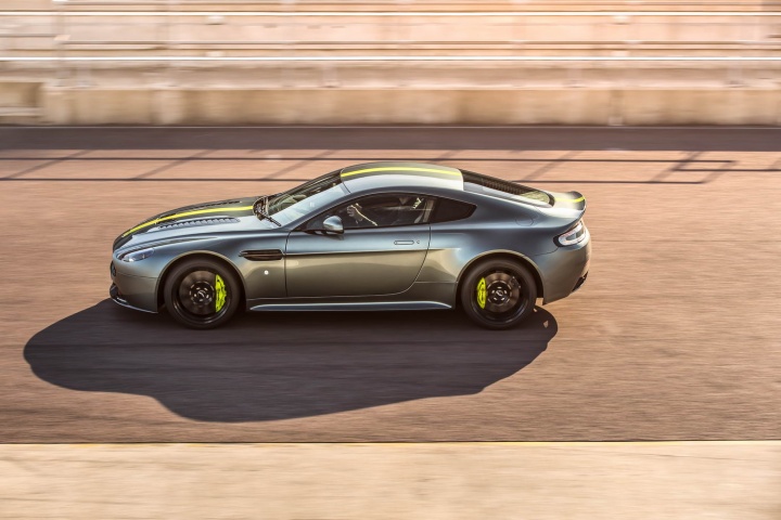 Aston Vantage AMR races ahead