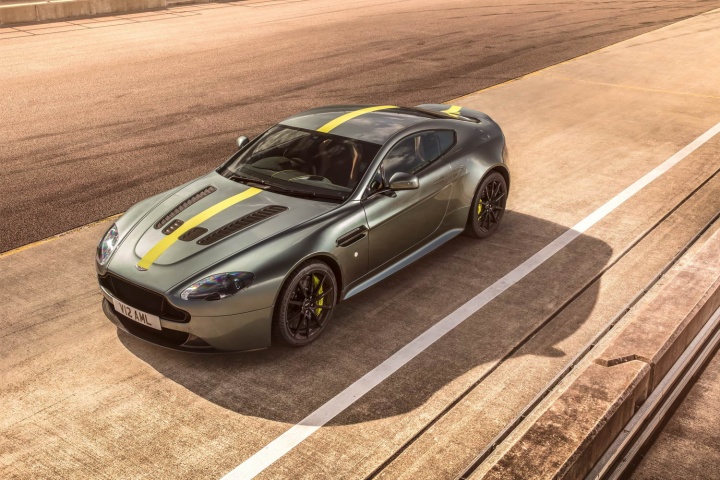 Aston Vantage AMR races ahead