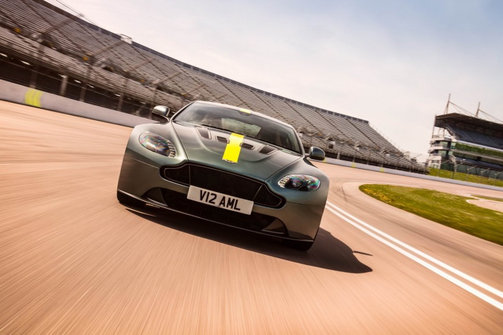 Aston Vantage AMR races ahead