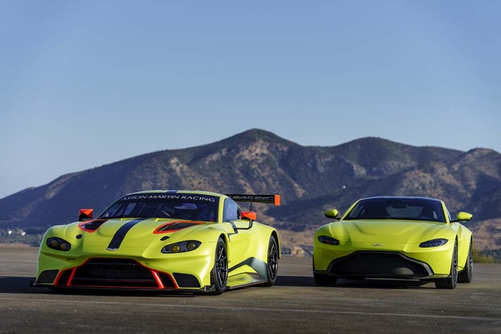 Aston Martin reveals 2018 GTE racer