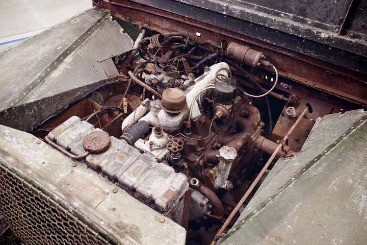 Unique original Land Rover surfaces