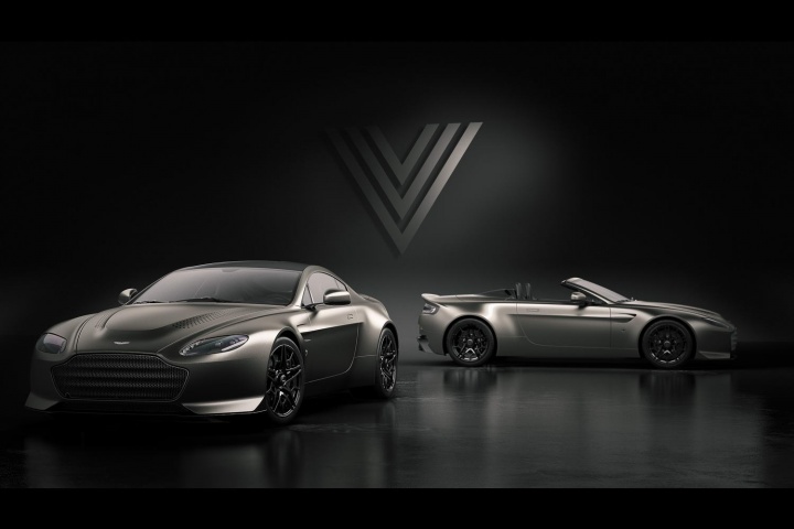 V600 swansong for Aston V12 Vantage