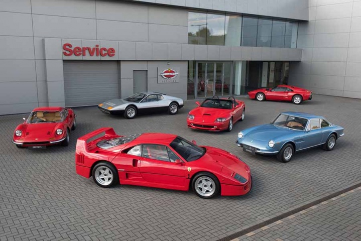 Official Ferrari ‘Classiche’ designation for Charles Hurst - car and