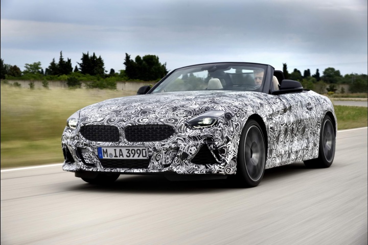 First look at BMW’s all-new Z4