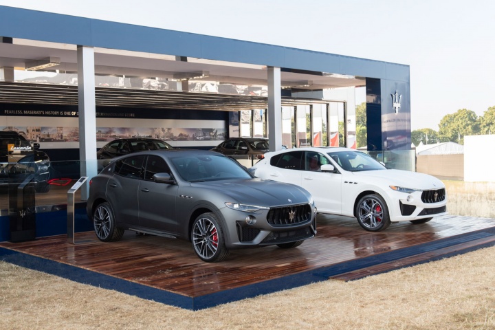 Maserati’s V8 Levante GTS debuts at Goodwood