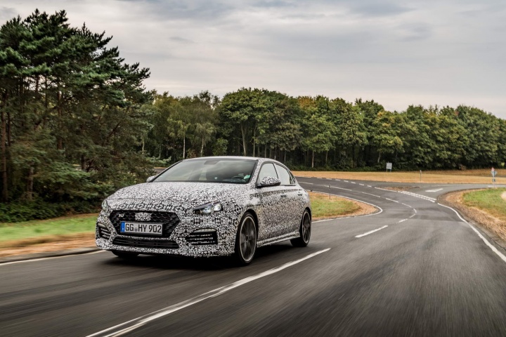 Hyundai i30 Fastback N prototype