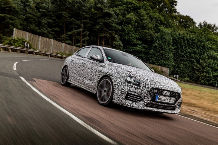 Hyundai i30 Fastback N prototype