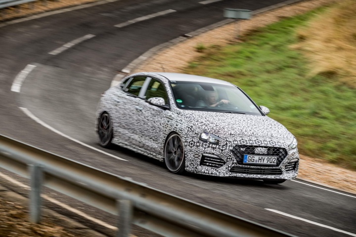 Hyundai i30 Fastback N prototype