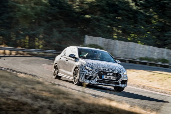 Hyundai i30 Fastback N prototype