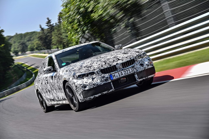 BMW 3 Series G20 prototype
