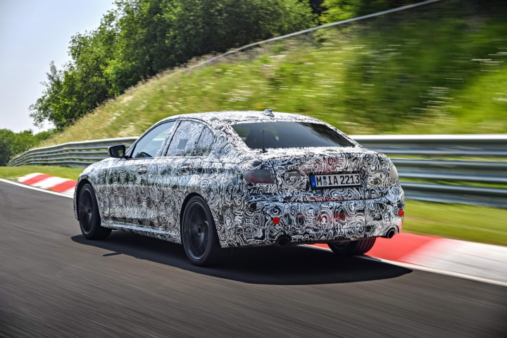BMW 3 Series G20 prototype