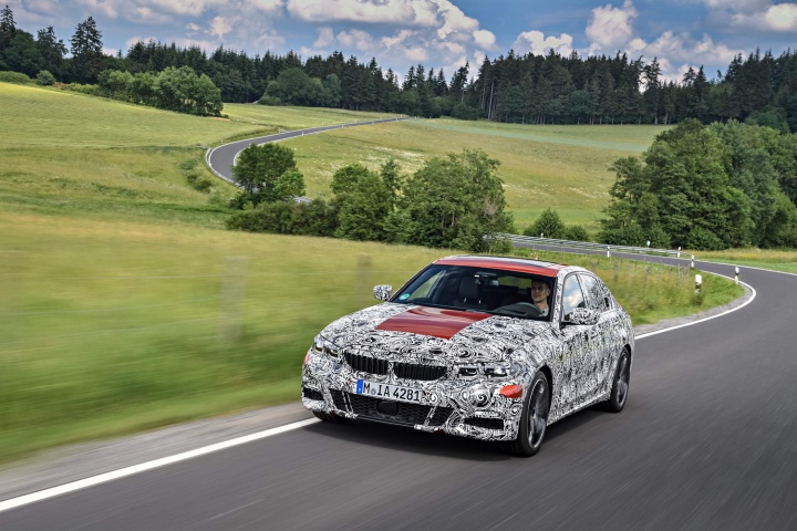 BMW 3 Series G20 prototype