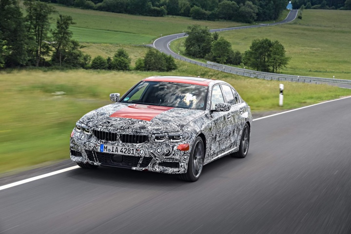 BMW 3 Series G20 prototype