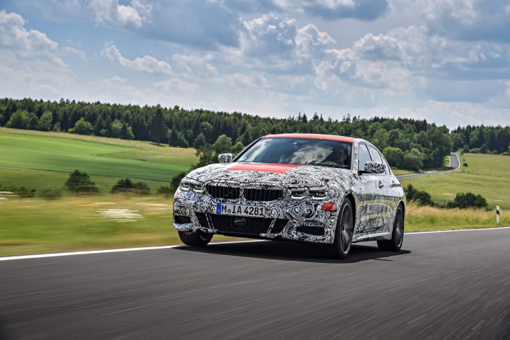 BMW 3 Series G20 prototype