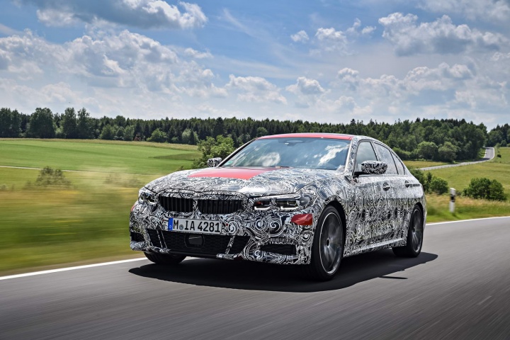 BMW 3 Series G20 prototype