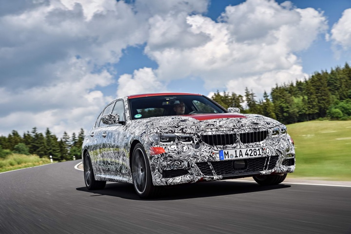 BMW 3 Series G20 prototype
