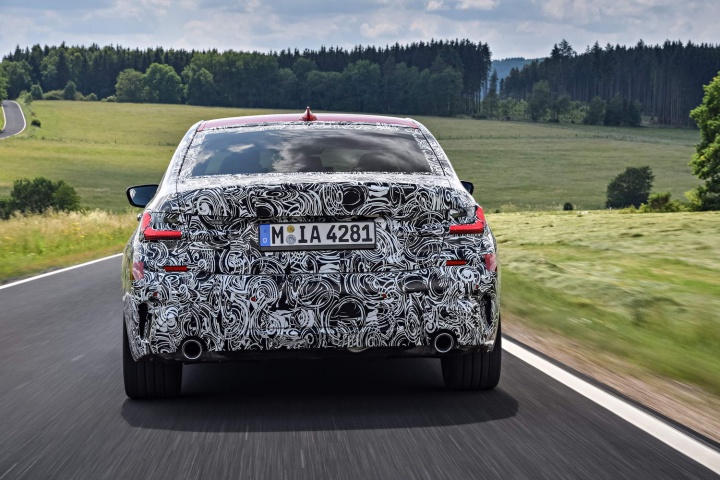 BMW 3 Series G20 prototype