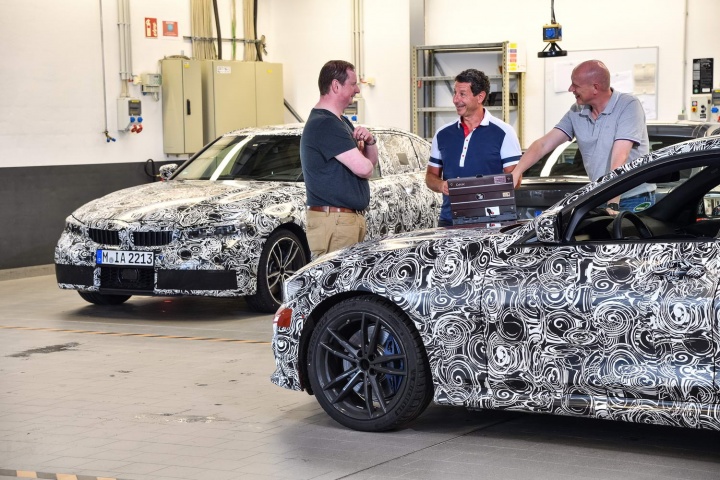 BMW 3 Series G20 prototype