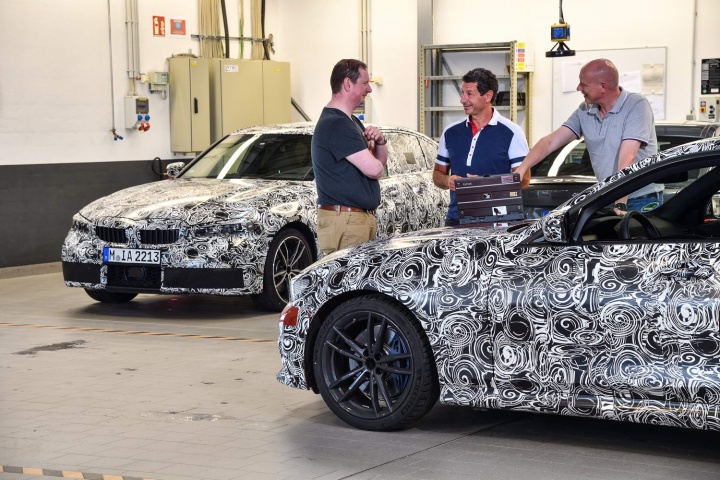 BMW 3 Series G20 prototype