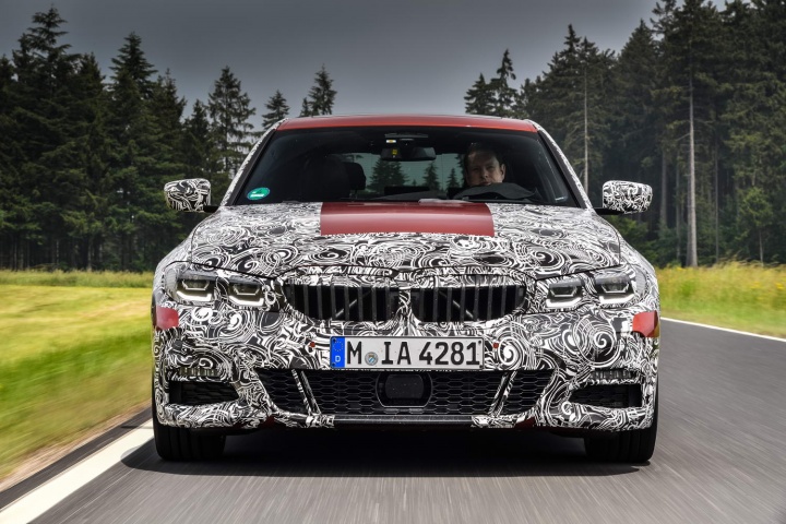 BMW 3 Series G20 prototype
