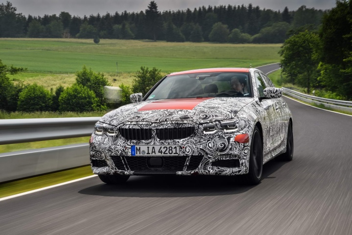 BMW 3 Series G20 prototype