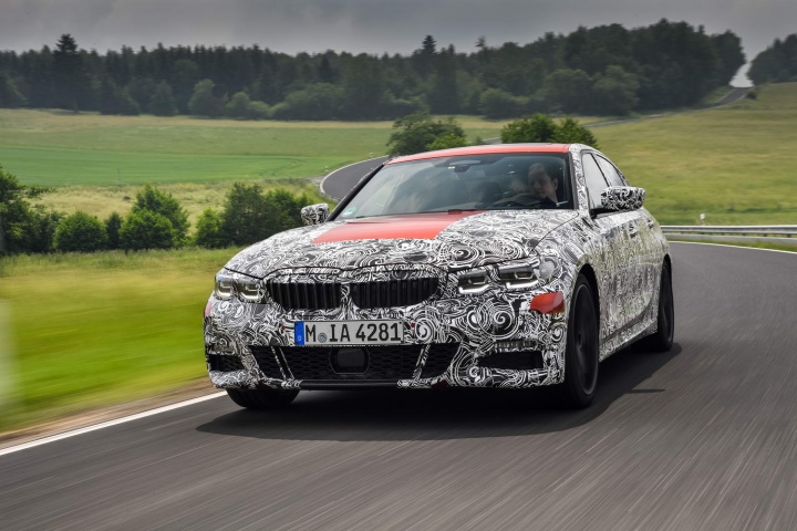 BMW 3 Series G20 prototype