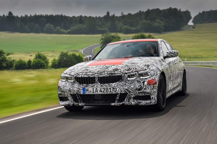 BMW 3 Series G20 prototype