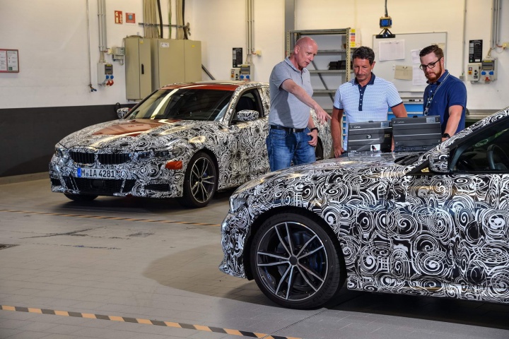 BMW 3 Series G20 prototype